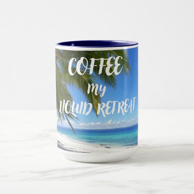 COFFEE | Sie Flüssigkeit Retreat in einer TASSE! Tasse (Zentrum)