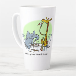 COFFEE SLOB von Jeff Willis Art Milchtasse