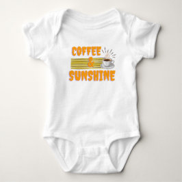 Coffee & Sunshine – Positive Morning Vibes Baby Strampler