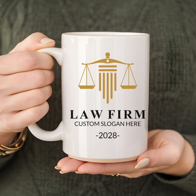 Coffee Tasse der Rechtsanwaltskanzlei, Geschenke v (law firm mug, custom lawyer mug, attorney coffee cup, personalized law office mug, corporate gift,)