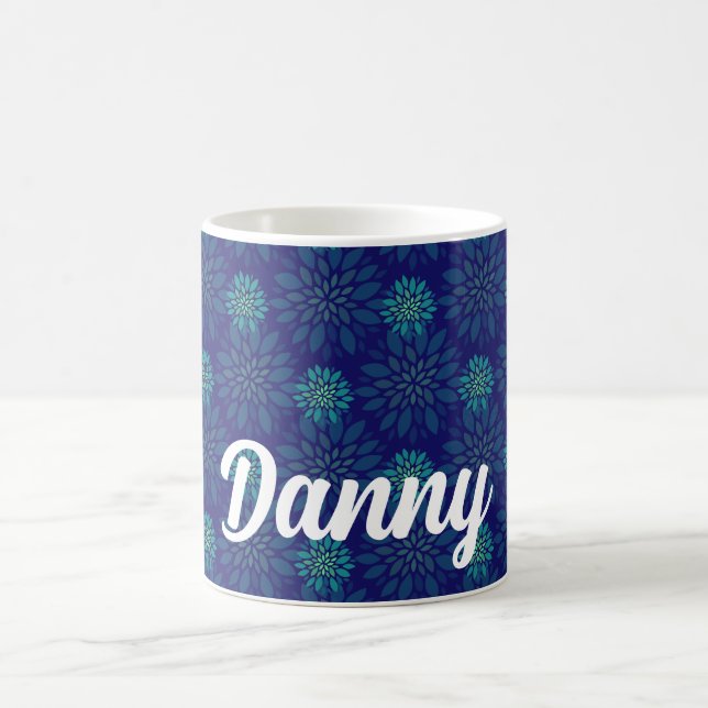 Coffee Tasse im Blumenmuster (Mittel)