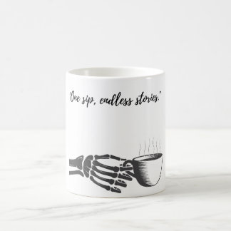 "Coffee Tasse: Sip and Smile" Kaffeetasse