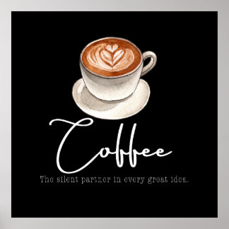 Coffee: The silent partner Poster