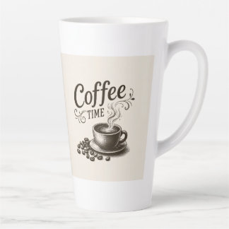 Coffee Time Latte Tasse 0,35 und 0,5 l