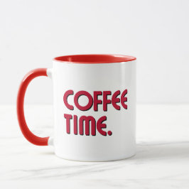 Coffee Time | Simple Minimalist Everyday Coffee Tasse