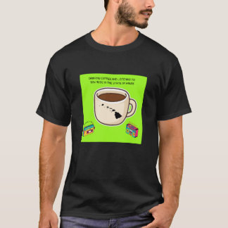 Coffee und '80er-Musik in Hawaii T-Shirt