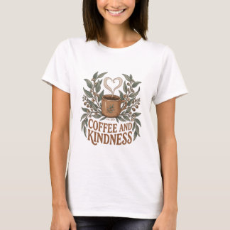 Coffee und Freundlichkeit Retro Eukalyptus-Mug T-S T-Shirt