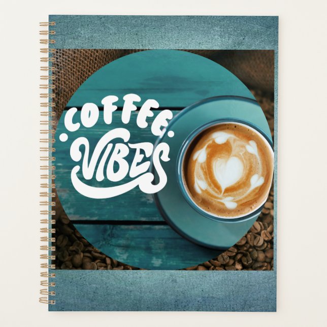 Coffee Vibes Planer (Vorderseite)