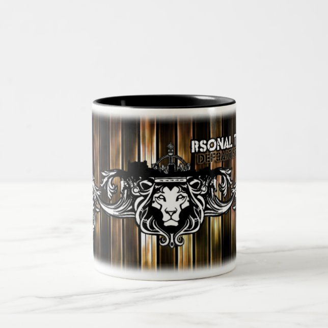 coffeee zweifarbige tasse (Mittel)
