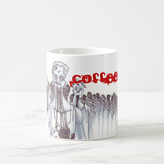 COFFEEee… Zombies Kaffeetasse (Mittel)