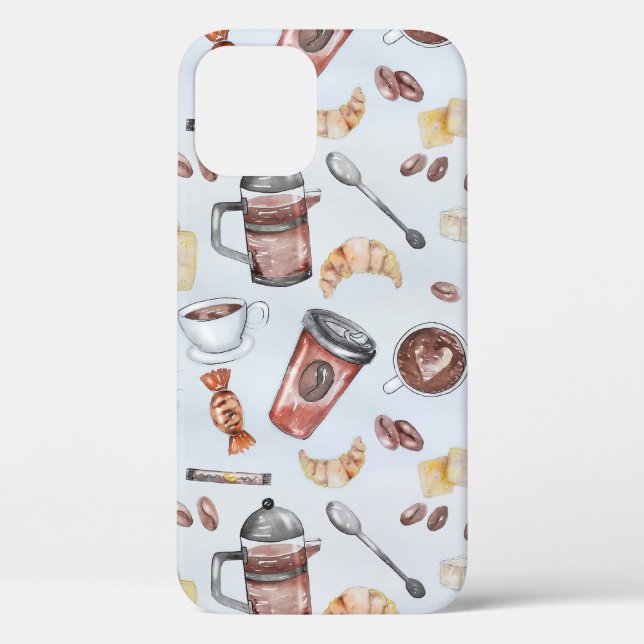 Coffeemania-Koffein Case-Mate iPhone Hülle (Rückseite)