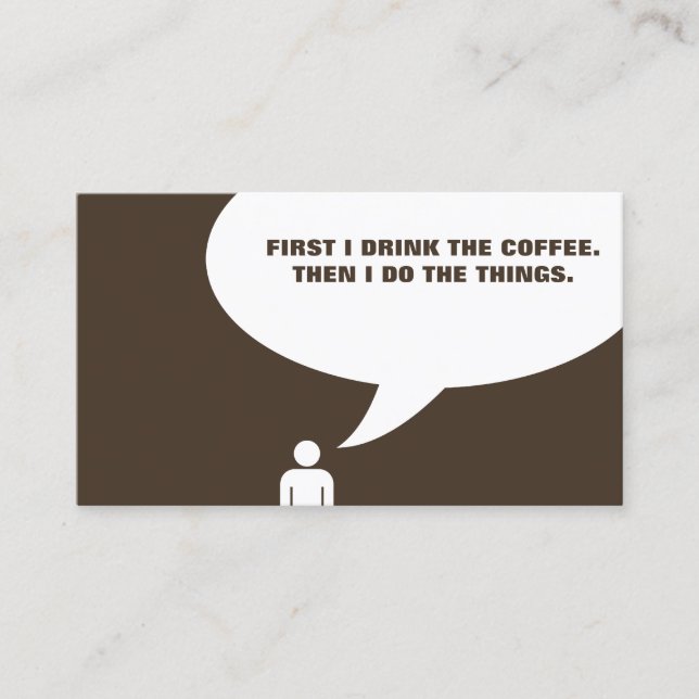 Coffeemes-Lochkarte Treuekarte (Vorderseite)