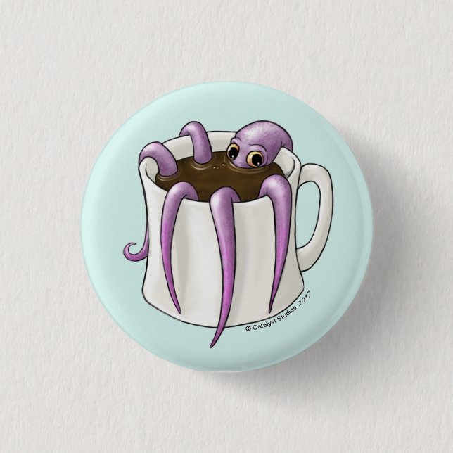 Coffeepus Button (Vorderseite)
