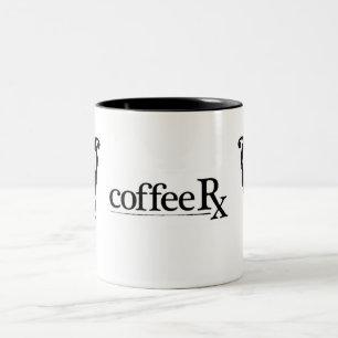CoffeeRx Eule Zweifarbige Tasse