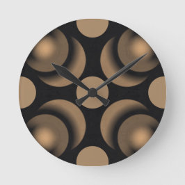 COFFEEtime acrylic wall clock  Runde Wanduhr