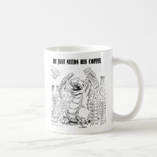 COFFEEZILLA KAFFEETASSE