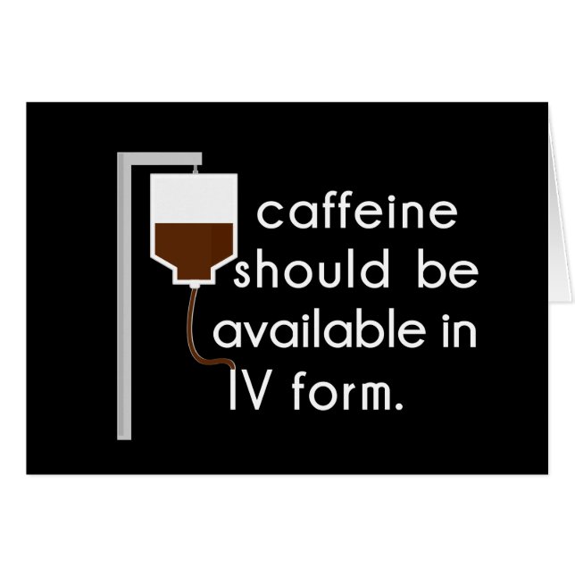 Coffein in IV, Spaß der Krankenschwester (Vorderseite (Horizontal))