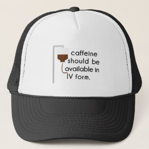 Coffein in IV, Spaß der Krankenschwester Truckerkappe