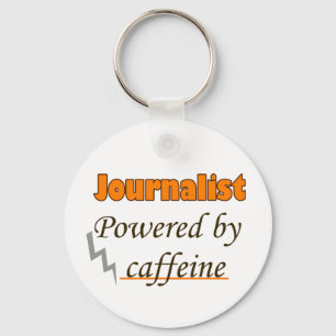 Coffein-Journalist Schlüsselanhänger