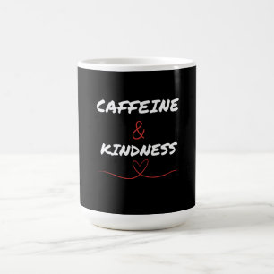 Coffein & Kindness Trendy National Coffee Day Kaffeetasse