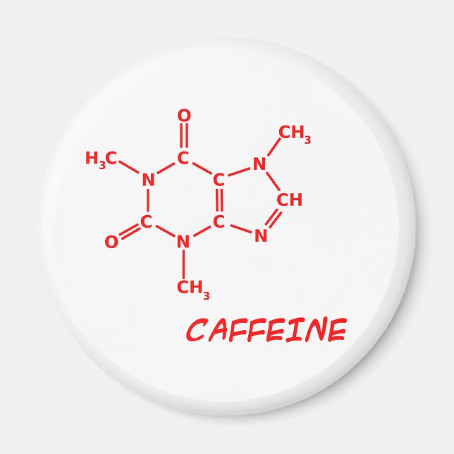 Coffein Molecule Magnet (Vorne)