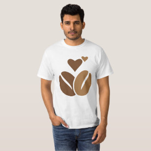Coffein Molecule T - Shirt Kaffee Lover Chemie