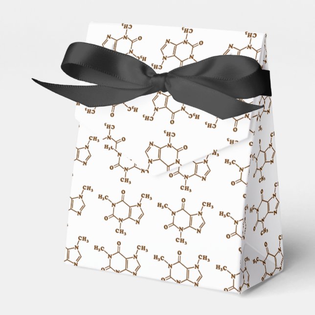 Coffein-Molekulare chemische Formel Geschenkschachtel (Vorderseite)