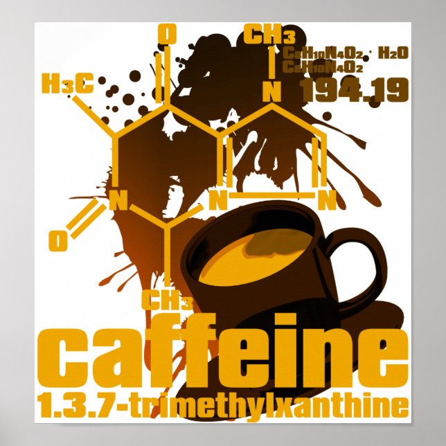 Coffein Poster (Vorne)