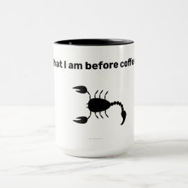 Coffein Scorpion Tasse