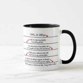 Coffein-Spiegel Kaffeeaddict-Tasse - Verlassen han Tasse