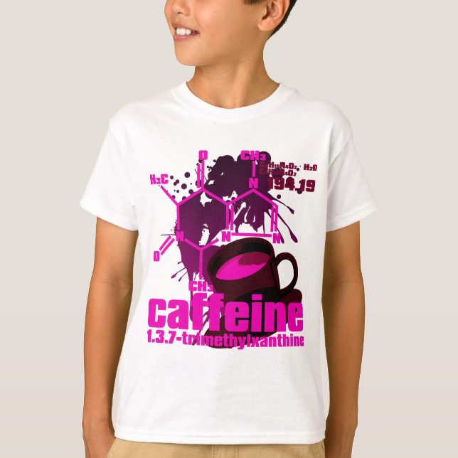 Coffein T-Shirt (Vorderseite)