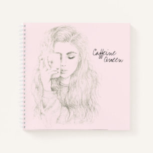 Coffeine Queen-Notebook Notizbuch