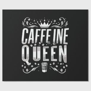 Coffeinkönigin Geschenkpapier