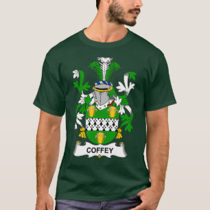 Coffey Coat of Arms Familienwappen T-Shirt