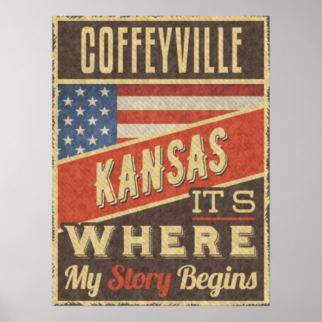 Coffeyville Kansas Poster (Vorne)
