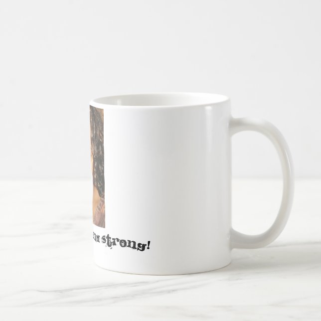 coffy, heiß, schwarz und stark! kaffeetasse (Rechts)