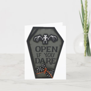 **COFIN-WISHEN** FÜR **HALLOWEEN**  KARTE