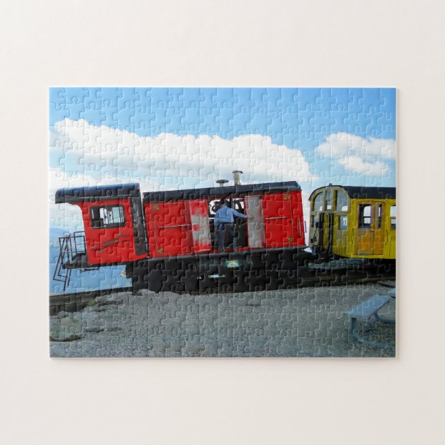 Cog Railway New Hampshire. (Horizontal)