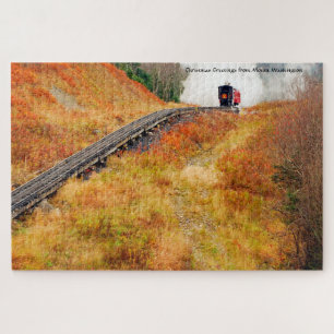 Cog Train Washington Mountain New Hampshire Puzzle