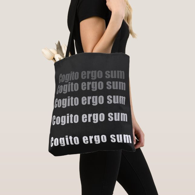 Cogito, ergo sum Latin Quote Tasche (Von Nahem)
