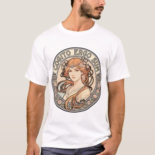 Cogito Ergo Sum T-Shirt (Vorderseite)