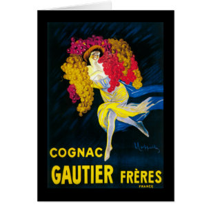 Cognac Gautier WerbeplakatFrankreich