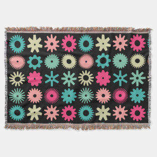 Cogs - Farben 01 - auf schwarz Decke