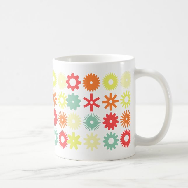 Cogs - Farben 04 Kaffeetasse (Rechts)