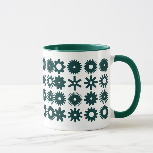 Cogs - Hunter Green Tasse (Rechts)
