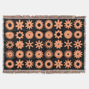 Cogs - Peach on Black Decke