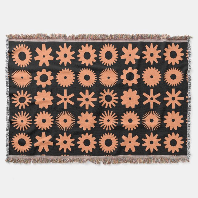 Cogs - Peach on Black Decke (Vorderseite)