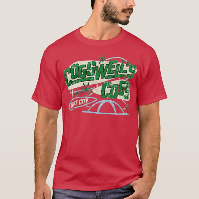 Cogswells Zahnräder T-Shirt (Vorderseite)