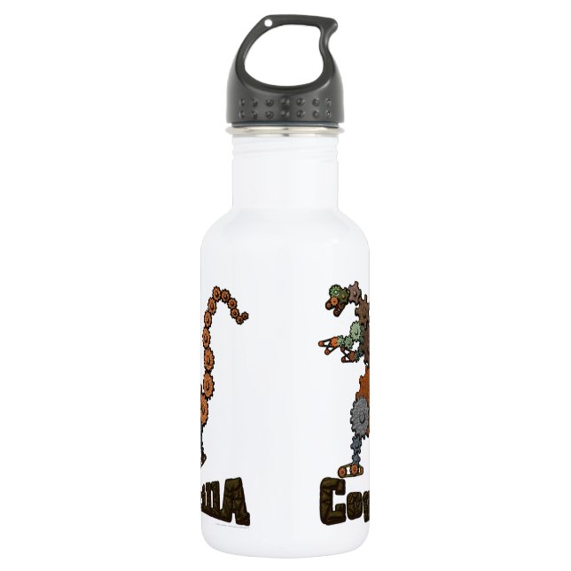 CogzillA Trinkflasche (Vorderseite)