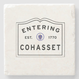 Cohasset Massachusetts Steinuntersetzer